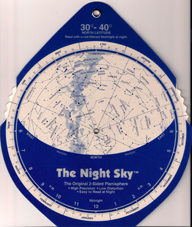 Night Sky planisphere