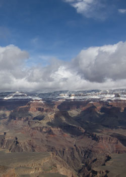 Grand Canyon with Blue Sky