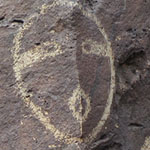 Petroglyphs on Basalt