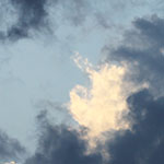 Black and White Rainclouds