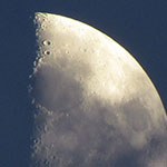 Moon and Clouds