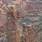 Spider Rock, the vista