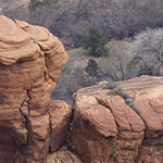 Spider Rock, Shorter Tower